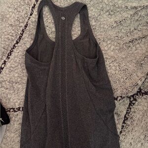 Lululemon Gray Racerback Tank Top